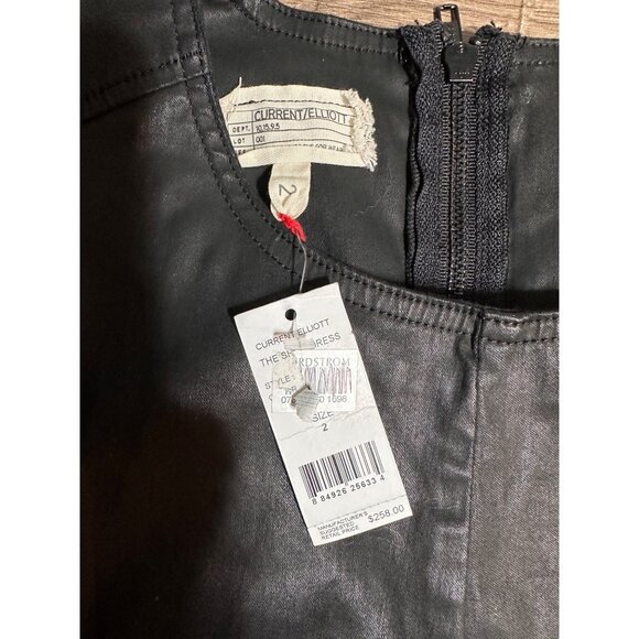 Current Elliot NWT Black Mini shift dress 2 - Picture 6 of 11